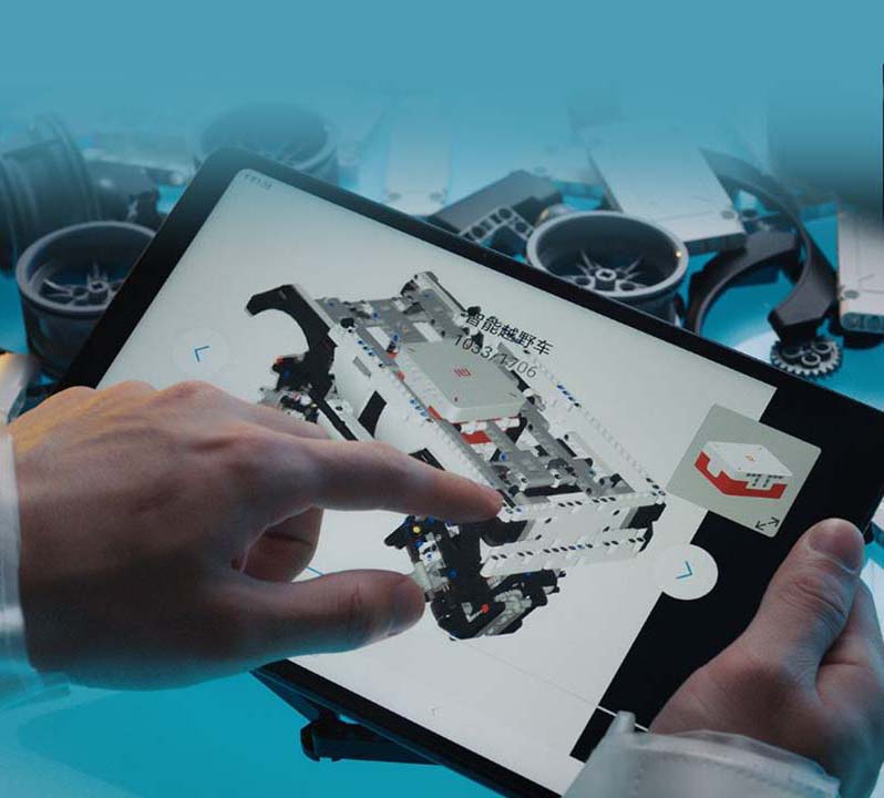  Умный конструктор внедорожник Xiaomi Intelligent Building Blocks Four-wheel Drive YYSQC01IQI - 10
