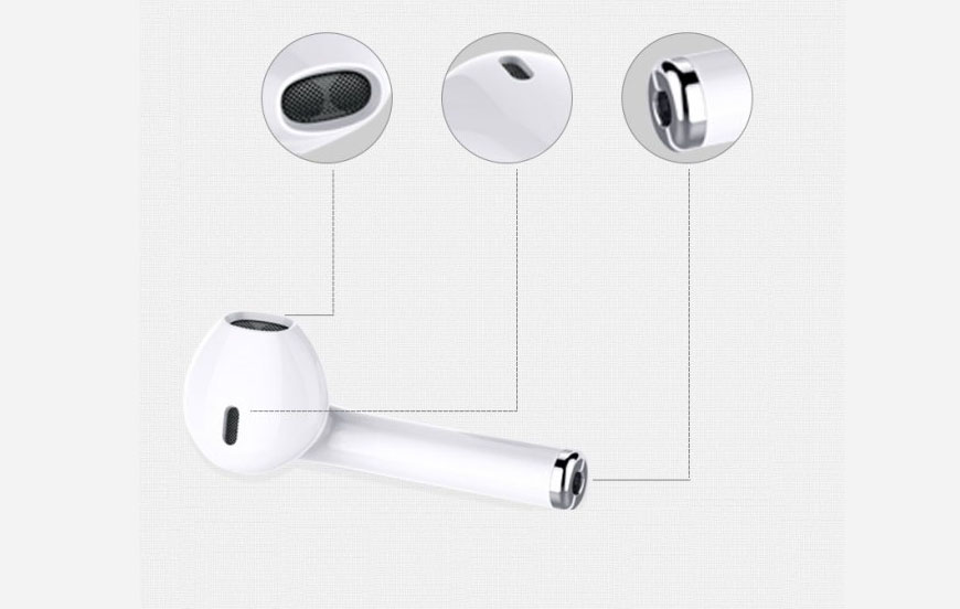 Наушники беспроводные AirPods Air-EP003 iDragon детали