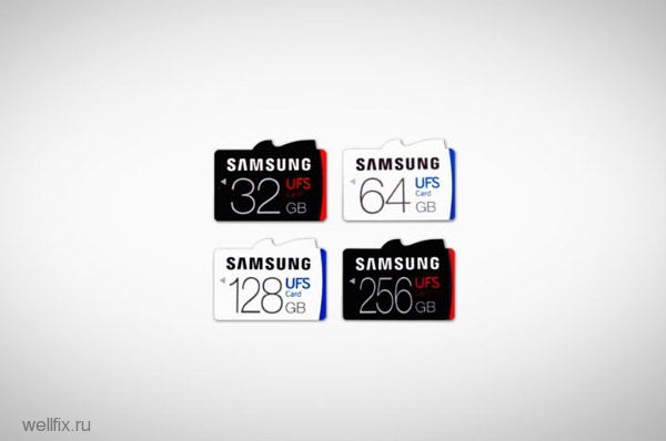 Samsung анонсировала первые в мире карты microSD стандарта UFS