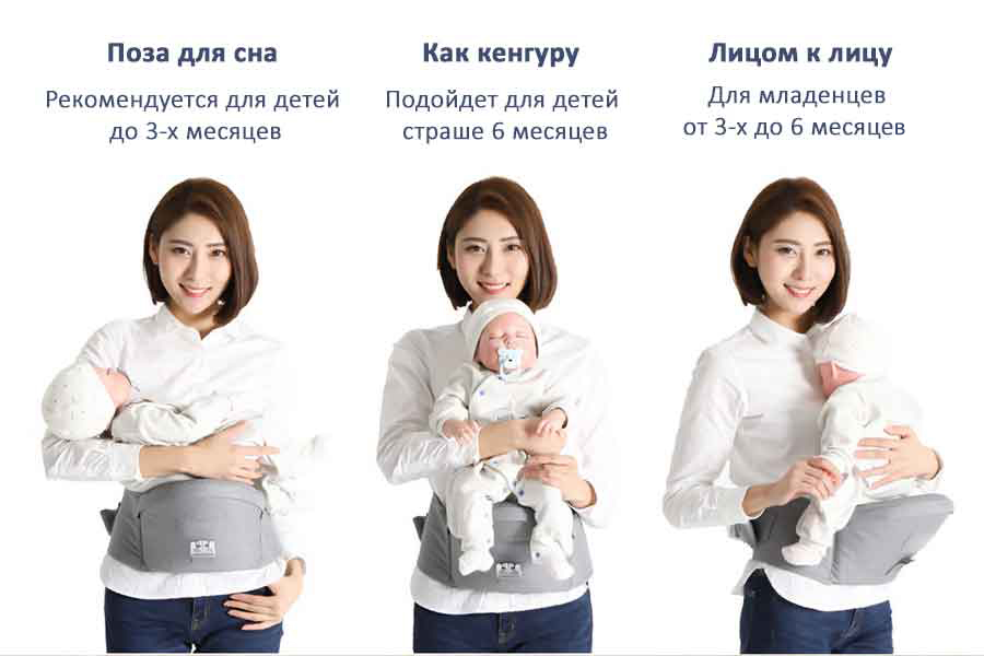 Изображение Xiaomi Xiaoyang Portable Baby Carriers Hip Seat