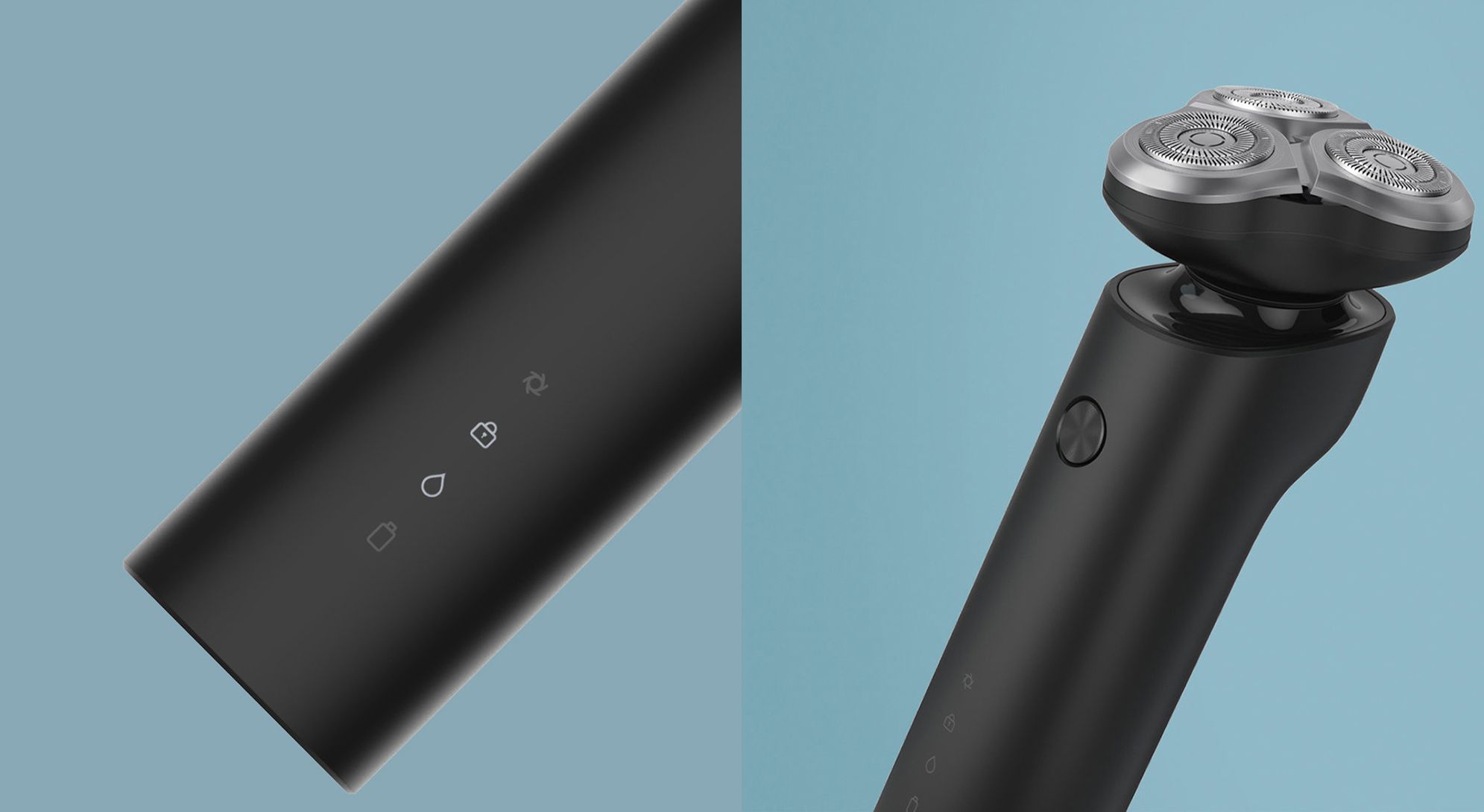 Электробритва Xiaomi Mijia Electric Shaver индикаторы