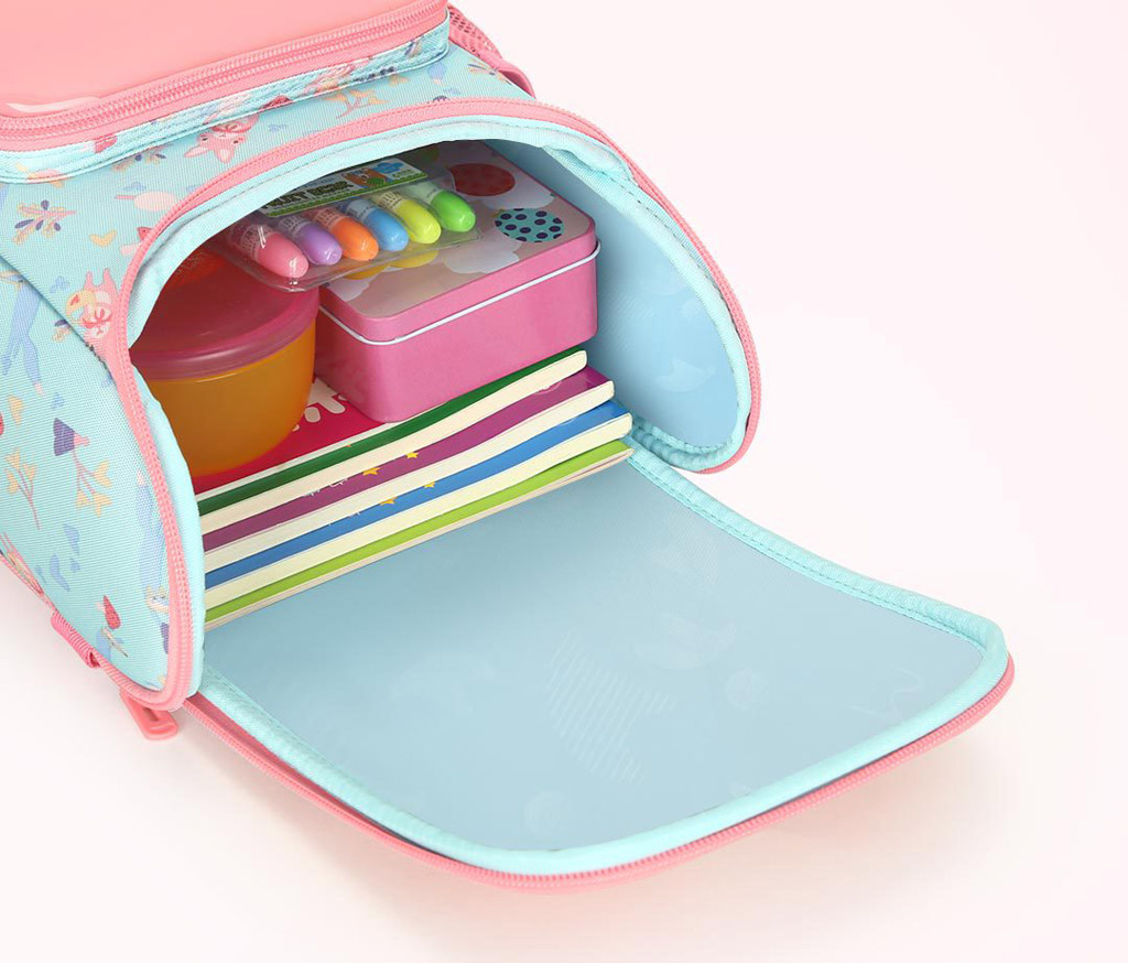 Рюкзак Xiaomi Mi Bunny Kids розово-синий объем