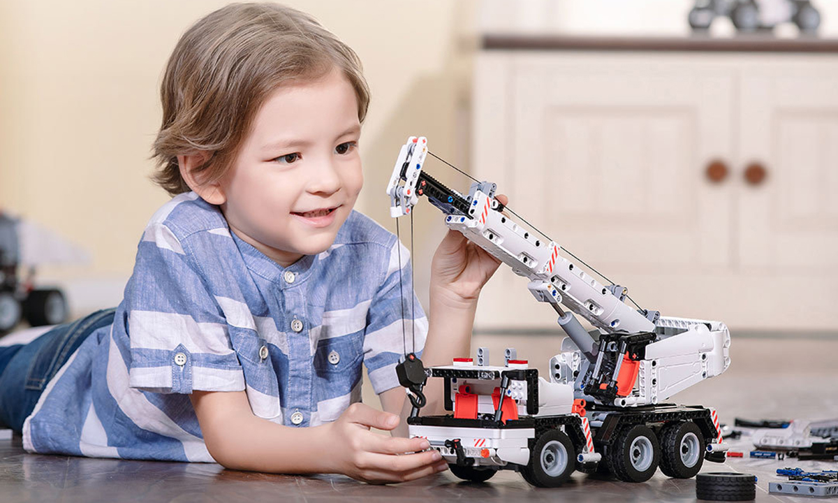  Конструктор Xiaomi Mitu Building Blocks Mobile Crane - 3
