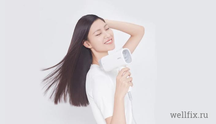 Изображение фен Xiaomi Hair Dryer в работе