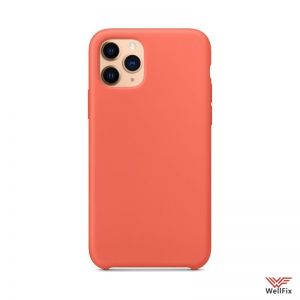 Изображение Силиконовый чехол для iPhone 11 Pro Max оранжевый