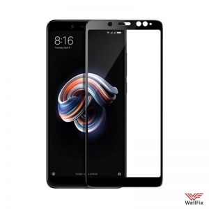 Изображение Защитное 3D стекло для Xiaomi Redmi Note 5 черное