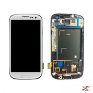 Изображение Дисплей для Samsung I9300 Galaxy S III (TFT дисплей) в сборе белый