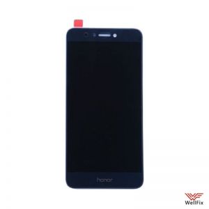 Изображение Дисплей для Huawei Honor 8 Lite в сборе синий