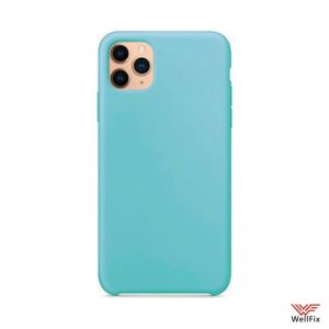 Изображение Силиконовый чехол для iPhone 11 Pro Max бирюзовый