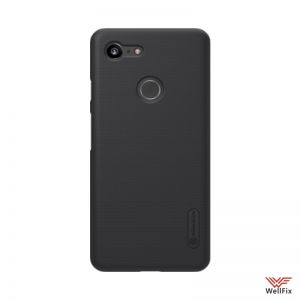 Изображение Пластиковый чехол для Google Pixel 3 черный (Nillkin)