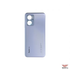 Изображение Задняя крышка для Xiaomi Redmi 10 5G серая (оригинал)