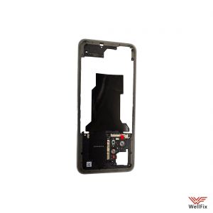 Фото Средняя часть корпуса Xiaomi Poco X4 GT серая (оригинал) Изображение Средняя часть корпуса Xiaomi Poco X4 GT серая (оригинал)