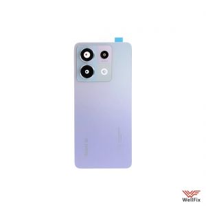 Изображение Задняя крышка для Xiaomi Redmi Note 13 Pro 5G фиолетовая (оригинал)