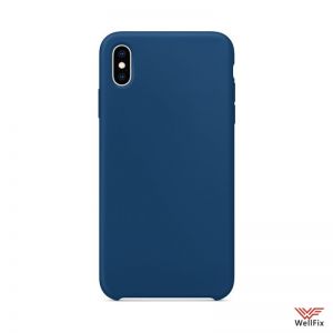 Изображение Силиконовый чехол для iPhone X, XS синее небо