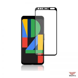 Изображение Защитное 3D стекло для Google Pixel 4 черное