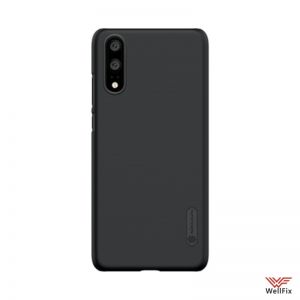 Изображение Пластиковый чехол для Huawei P20 черный (Nillkin)