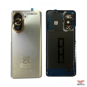 Изображение Задняя крышка Huawei Nova 10 Pro в сборе серебристая (оригинал)