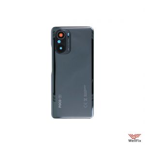 Фото Задняя крышка для Xiaomi Poco F3 черная (оригинал) Изображение Задняя крышка для Xiaomi Poco F3 черная (оригинал)