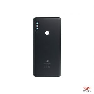 Изображение Задняя крышка для Xiaomi Redmi Note 5 черная (оригинал)