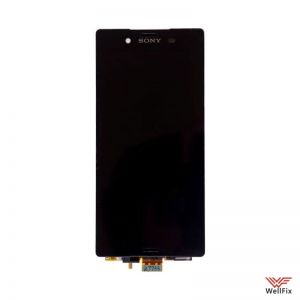Изображение Дисплей для Sony Xperia X Dual в сборе черный