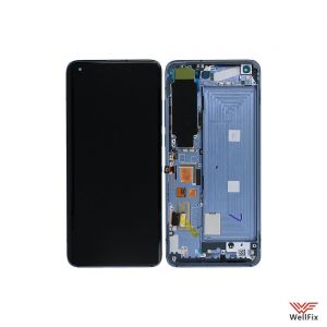 Изображение Дисплей Xiaomi Mi 10 в сборе серый (оригинал)