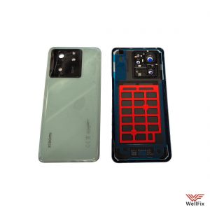 Фото Задняя крышка для Xiaomi 13T зеленая (оригинал) Изображение Задняя крышка для Xiaomi 13T зеленая (оригинал)