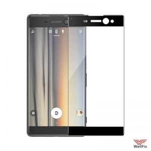 Изображение Защитное 5D стекло для Sony Xperia XA Ultra черное