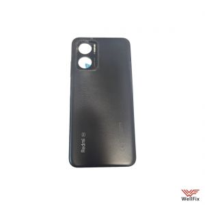 Изображение Задняя крышка для Xiaomi Redmi 10 5G черная (оригинал)