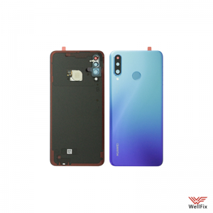 Изображение Задняя крышка Huawei P30 Lite в сборе синяя (оригинал)