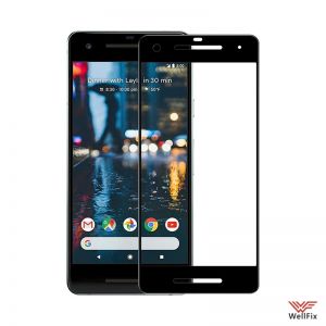 Изображение Защитное 3D стекло для Google Pixel 2 черное