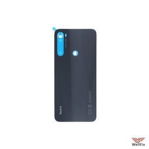 Изображение Задняя крышка для Xiaomi Redmi Note 8T черная (оригинал)