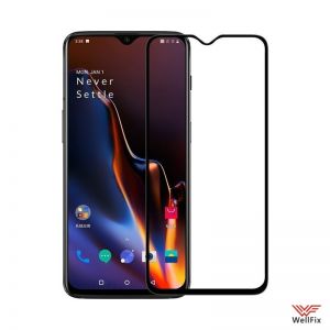 Изображение Защитное 5D стекло для OnePlus 6T черное