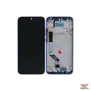 Изображение Дисплей Xiaomi Redmi Note 7 в сборе синий (оригинал)