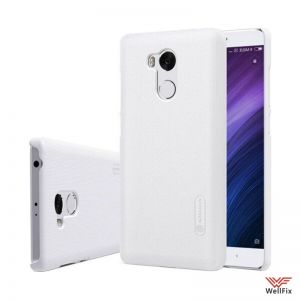 Изображение Пластиковый чехол для Xiaomi Redmi 4 Pro белый (Nillkin)