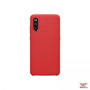 Изображение Силиконовый чехол для Xiaomi Mi9 красный (Nillkin Flex Pure)