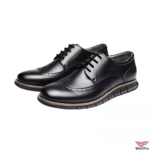 Изображение Туфли Xiaomi Qimian Seven-Faced Men's Business Shoes (черные, 43 размер)