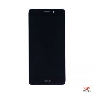 Изображение Дисплей для Huawei Honor 7 Lite в сборе черный