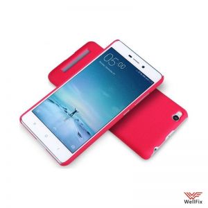 Изображение Пластиковый чехол для Xiaomi Redmi 3 красный (Nillkin)