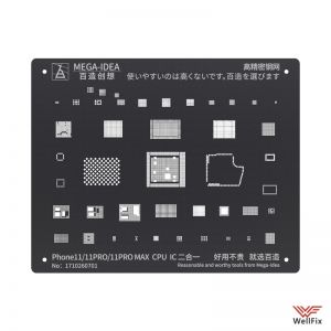 Изображение Трафарет QianLi MEGA-IDEA iPhone 11 / 11Pro / 11 Pro Max CPU & IC