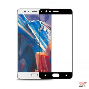 Изображение Защитное 3D стекло для OnePlus 3 черное