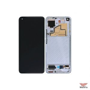 Изображение Дисплей Xiaomi Mi 11 в сборе белый (оригинал)