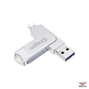Изображение Флеш накопитель 3 в 1 iDragon U013 Lightning / microUSB / USB 3.0 32Gb