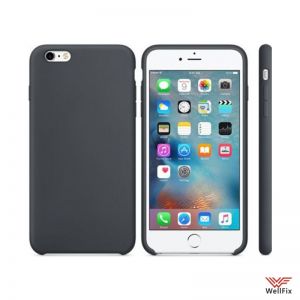 Изображение Силиконовый чехол для iPhone 6/6s черный