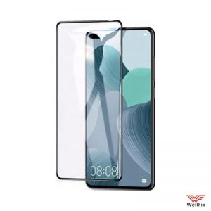 Изображение Защитное 3D стекло для Huawei Nova 6 / Honor V30 / Honor V30 Pro черное