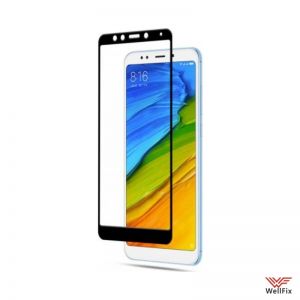 Изображение Защитное 5D стекло для Xiaomi Redmi 5 Plus черное