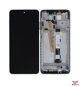 Изображение Дисплей Xiaomi Poco X3 Pro в сборе черный (оригинал)