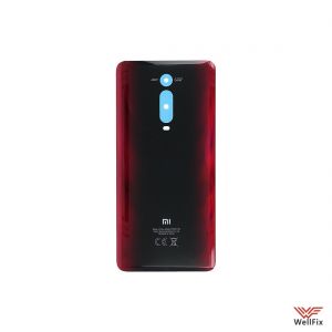 Изображение Задняя крышка для Xiaomi Mi 9T / Mi 9T Pro красная (оригинал)