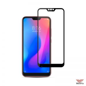 Изображение Защитное 3D стекло для Xiaomi Mi A2 Lite / Redmi 6 Pro черное