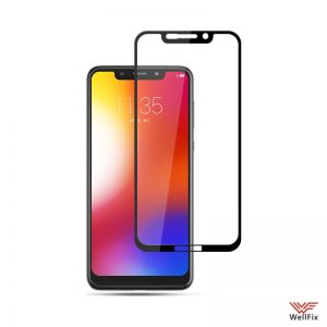 Изображение Защитное 3D стекло для Motorola Moto P30 Note черное