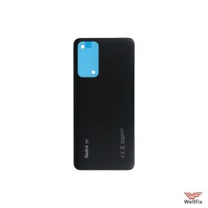 Изображение Задняя крышка для Xiaomi Redmi Note 11S 5G черная (оригинал)